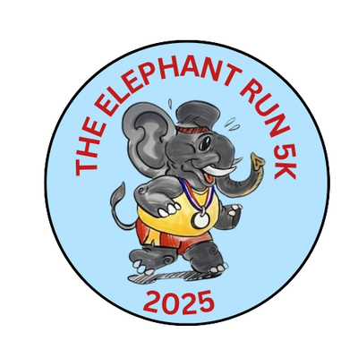 The Elephant Run 5K logo