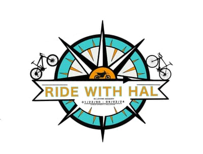 Ride with Hal logo