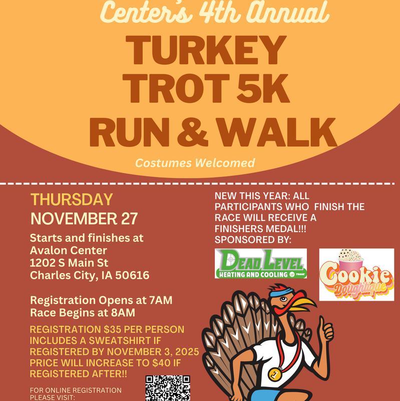 Turkey Trot 5K Run Walk 2025 Thu 27 Nov Book Findarace