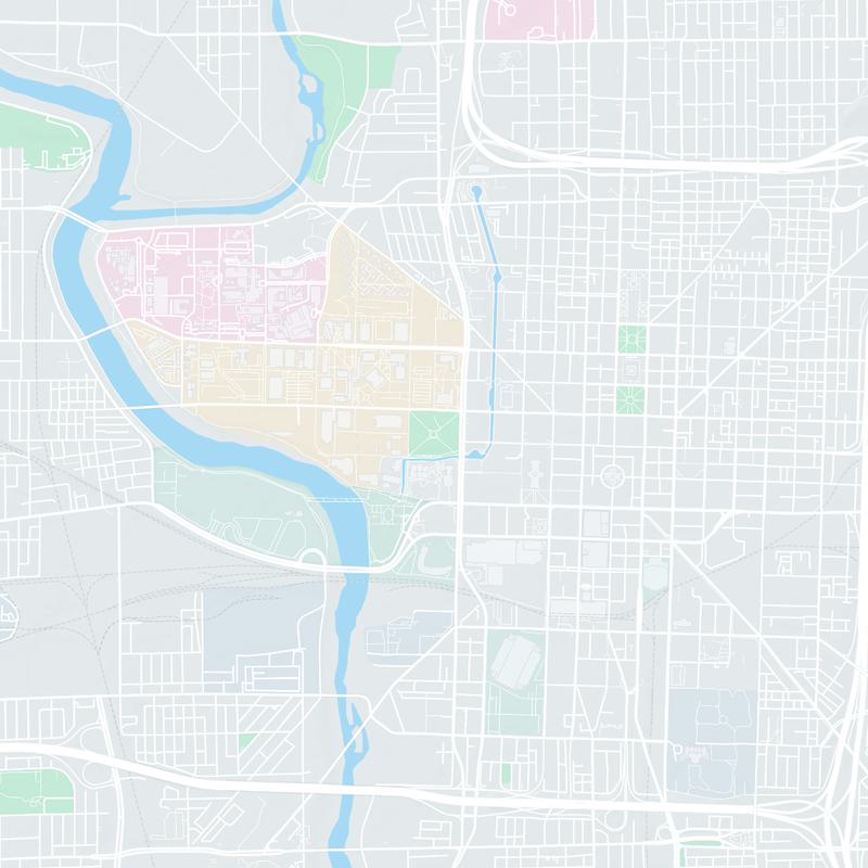 Historic Military Park, 601 W New York, Indianapolis, 46202, IN, United States map image