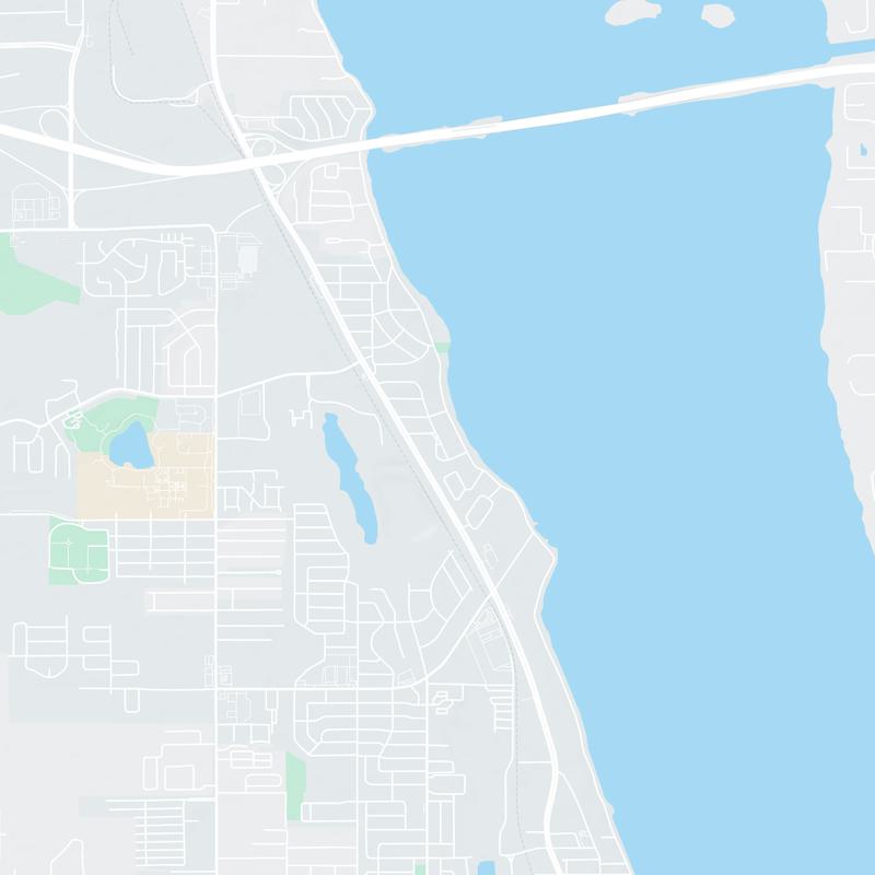 Cocoa, Florida map image