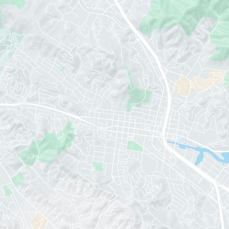 San Rafael, California map image