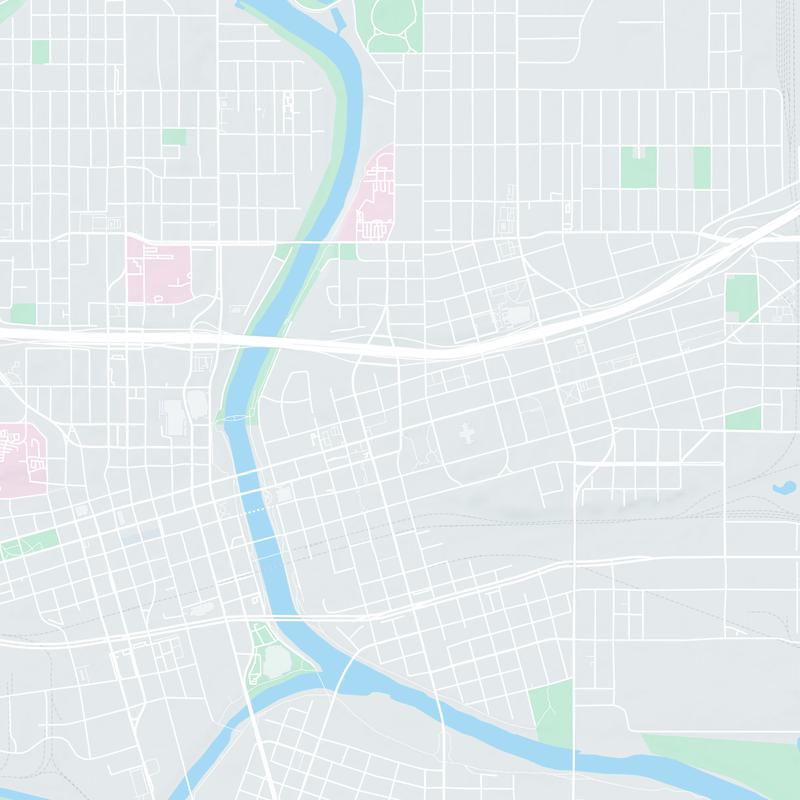 E Locust St. & Pennsylvania Ave., Des Moines, 50309, IA, United States map image