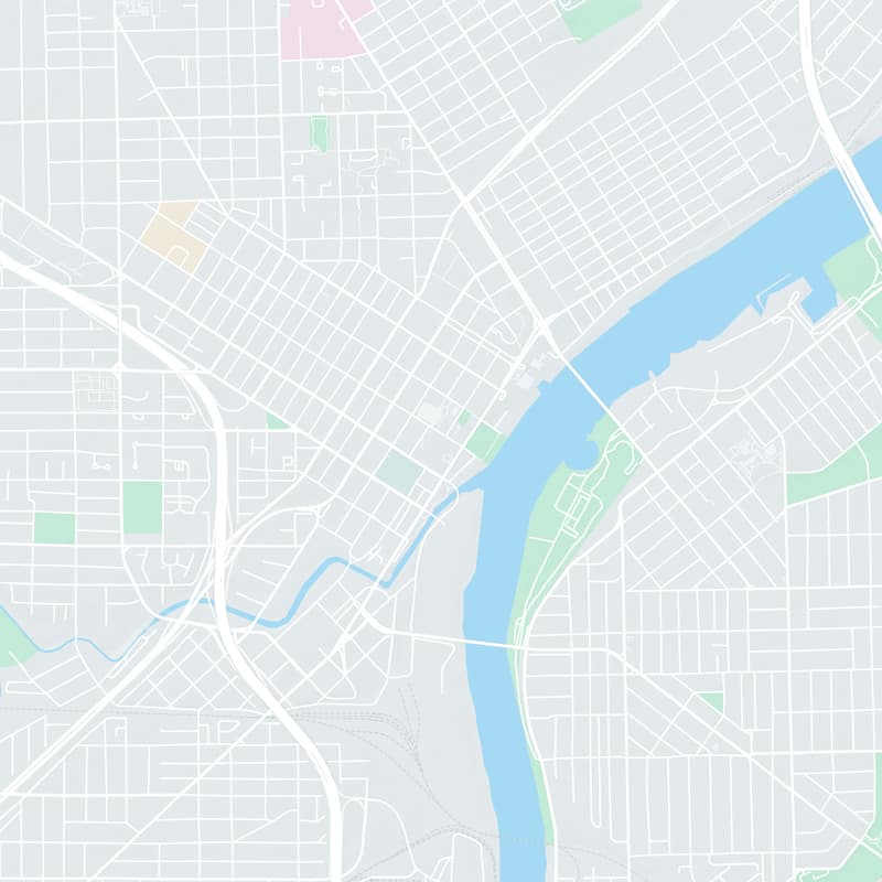 401 Jefferson Avenue, Toledo, 43604, OH, United States map image