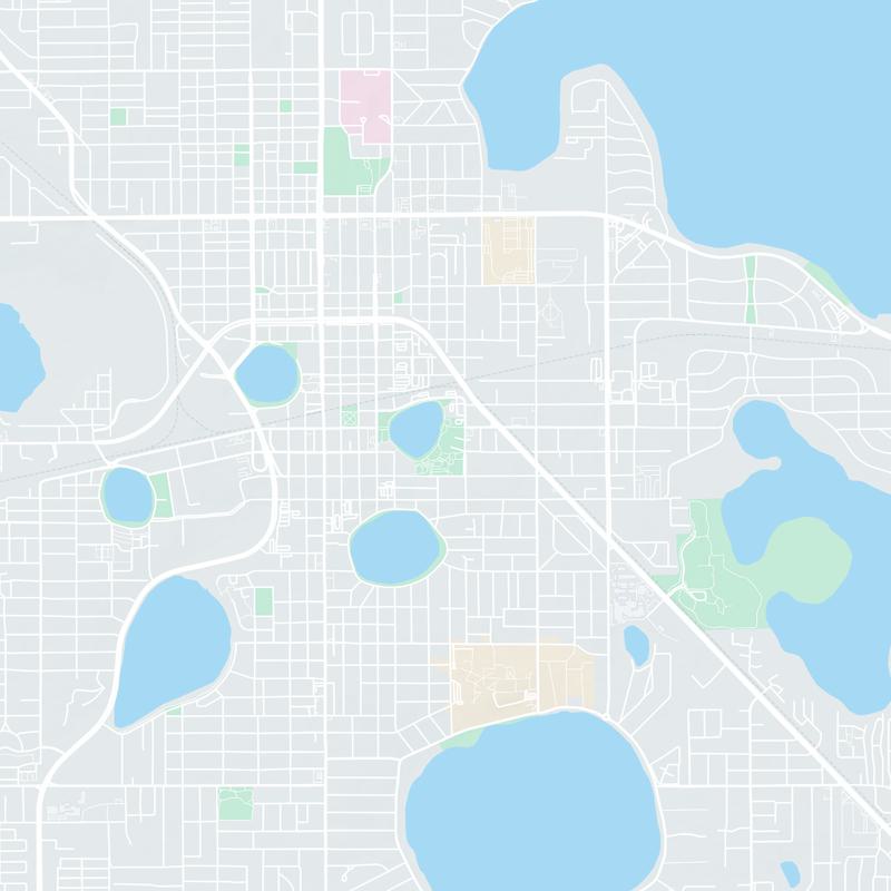 121 S Lake Ave, Tribute to the Volunteer Statue, Lakeland, 33801, FL, United States map image