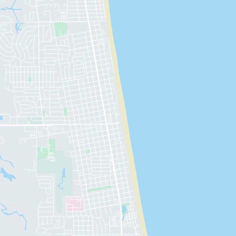 Jacksonville Beach - Seawalk Pavilion, 75 1st St N, Jacksonville Beach, 32250, FL, United States map image