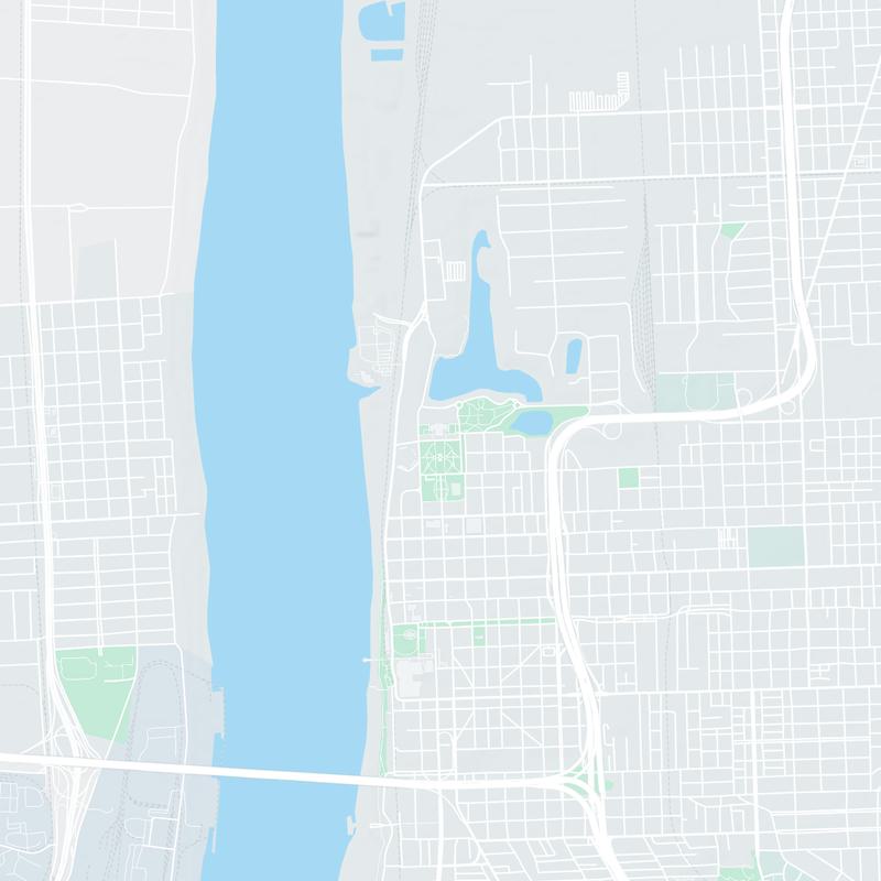 Downtown Baton Rouge, Baton Rouge, 70801, LA, United States map image