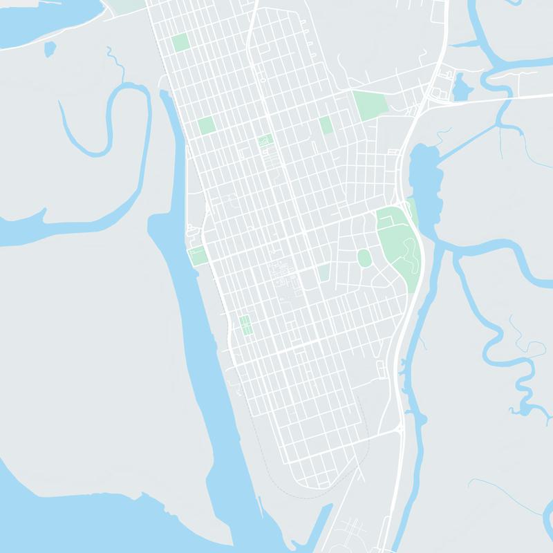 1001 Mansfield St, Brunswick, 31520, GA, United States map image