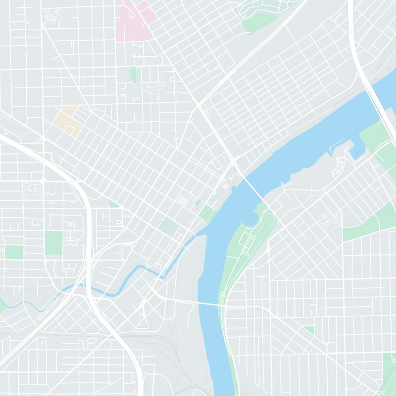 Hensville Park, N St Clair St, Toledo, 43604, OH, United States map image