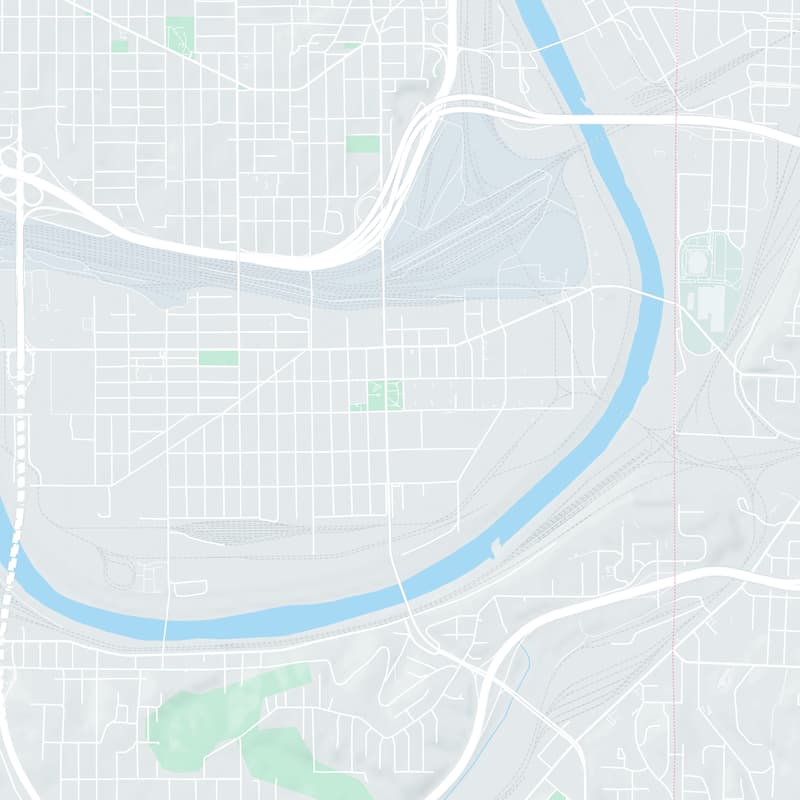 718 South Packard, Kansas City, 66105, KS, United States map image