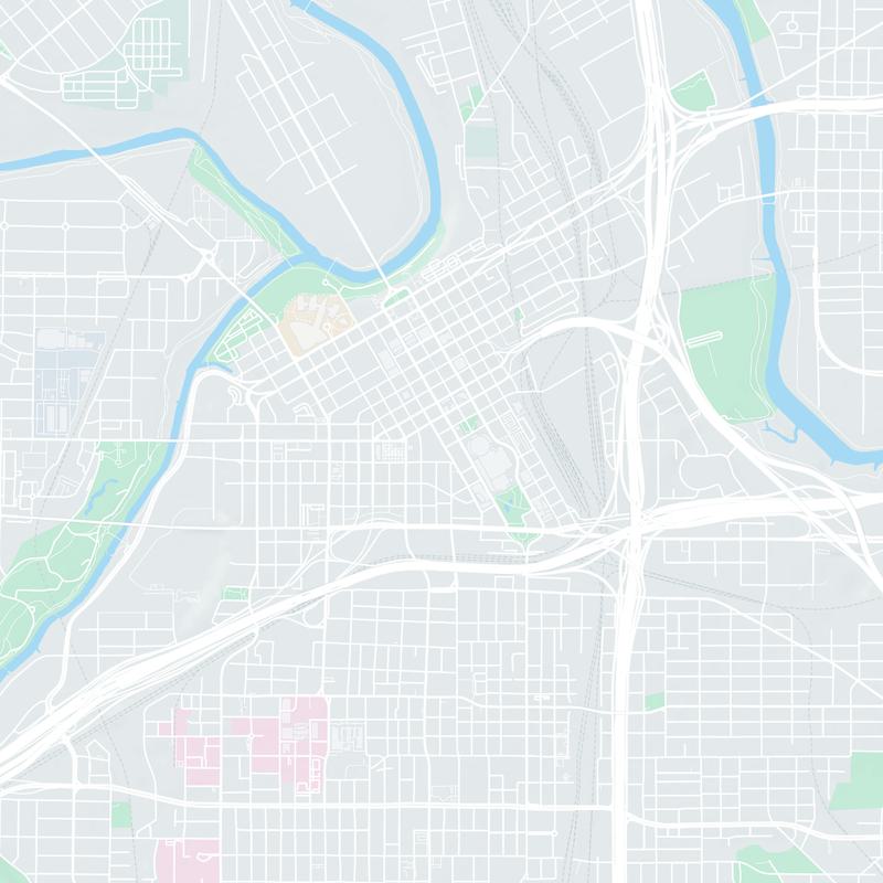 Fort Worth, Texas map image