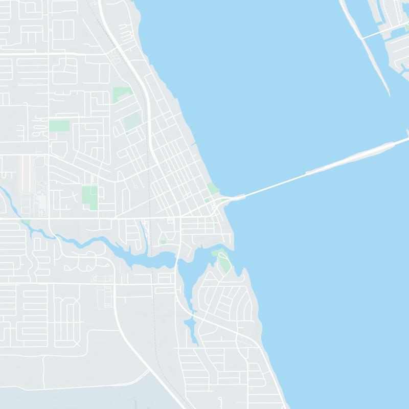 Eau Gallie Square, 1452 Highland Avenue, Melbourne, 32935, FL, United States map image