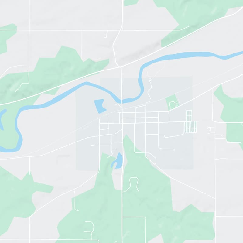 147 North Bridge St, Sarnac Trail Head Parking Lot, Saranac, 48881, MI, United States map image