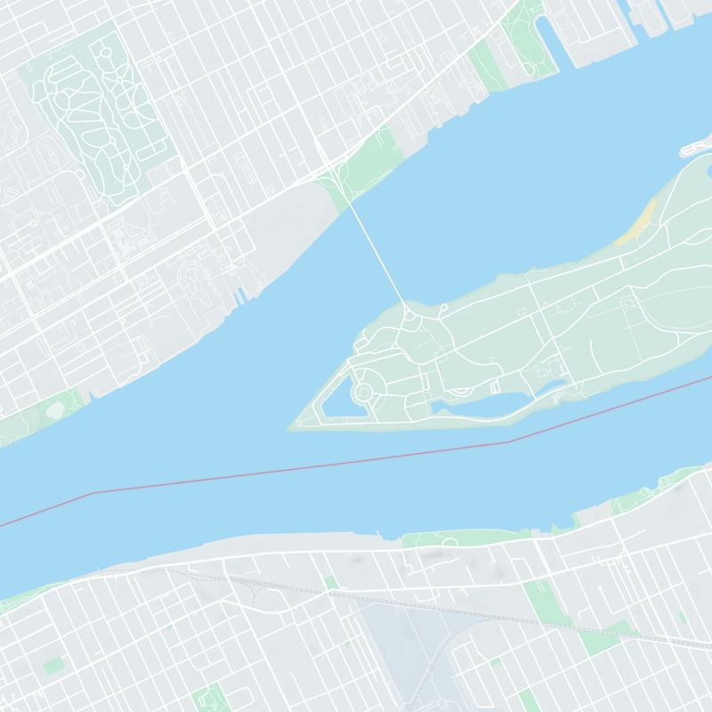 Belle Isle State Park, Sunset Dr, Detroit, MI 48207, Detroit, 48207, MI, United States map image
