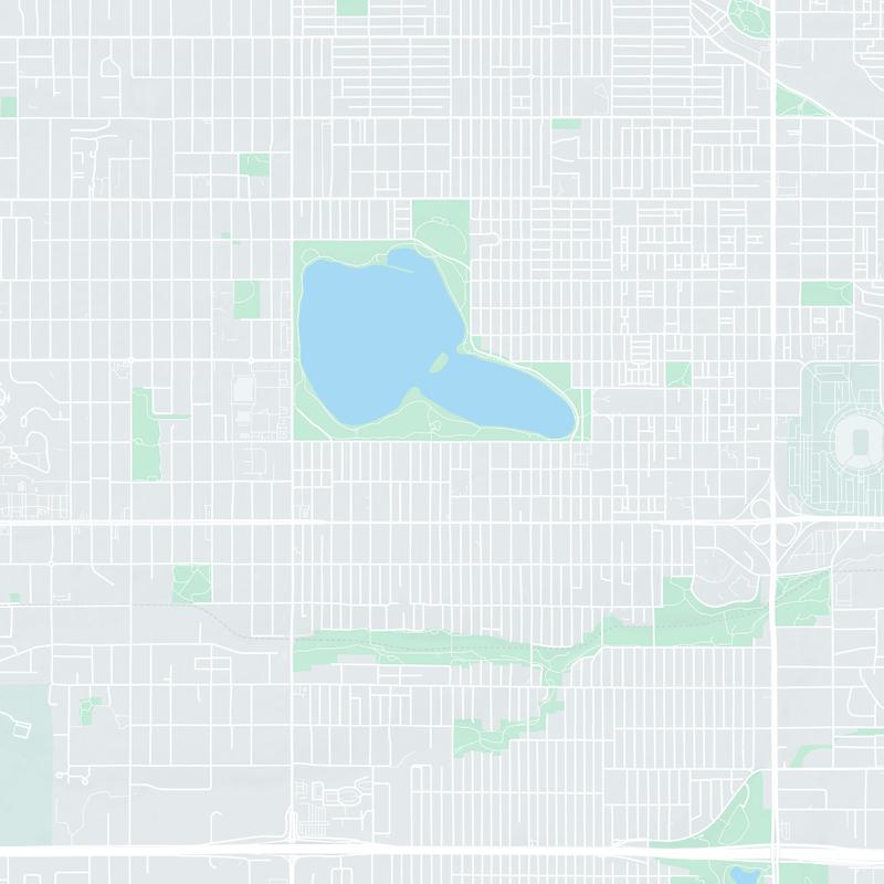 Utica Street & West 17th Ave, South Side of Sloan Lake Park, Denver, 80204, CO, United States map image