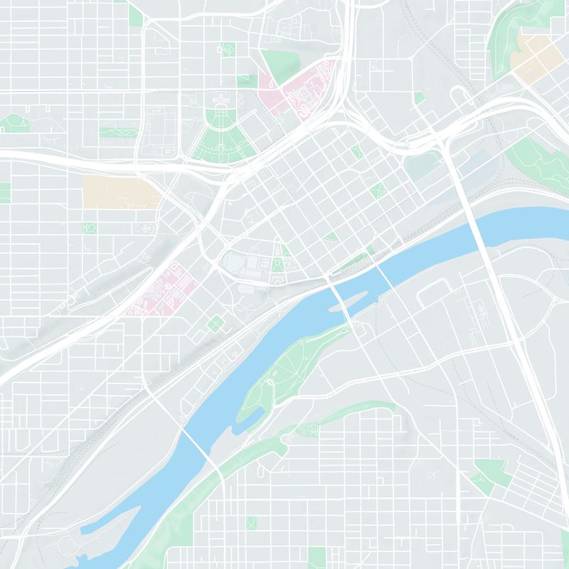 St Paul, Minnesota map image