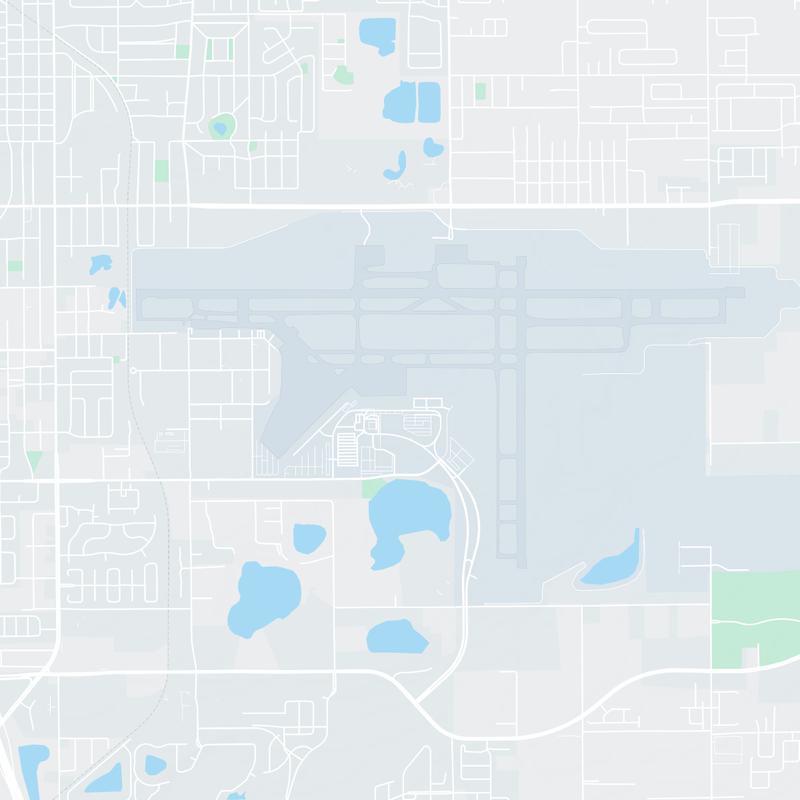 Orlando Sanford International Airport, 747 Control Tower Ln., Sanford, 32773, FL, United States map image