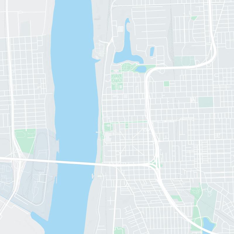 368 Convention St, Baton Rouge, 70801, LA, United States map image