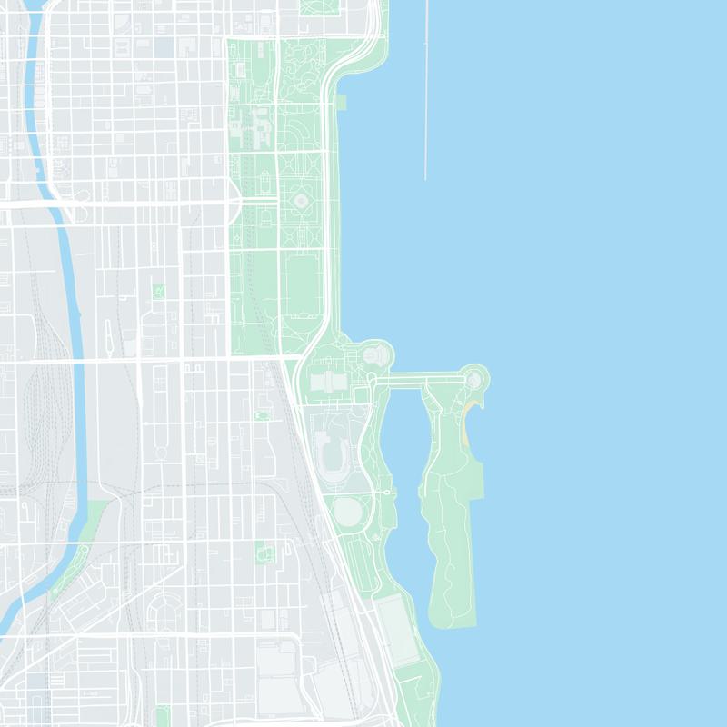 1410 Museum Campus Dr, Anywhere, 60605, IL, United States map image