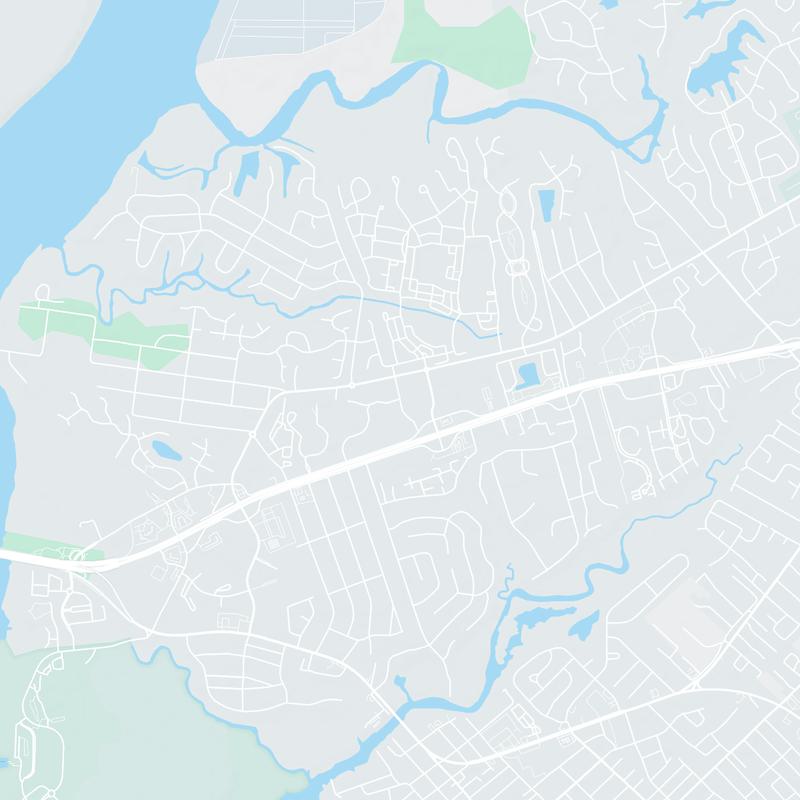 Columbia Area to the South Carolina Lowcountry, Charleston, 29405, SC, United States map image