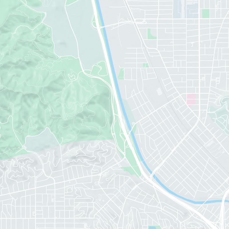 4800 Crystal Springs Dr, Los Angeles, 90027, CA, United States map image
