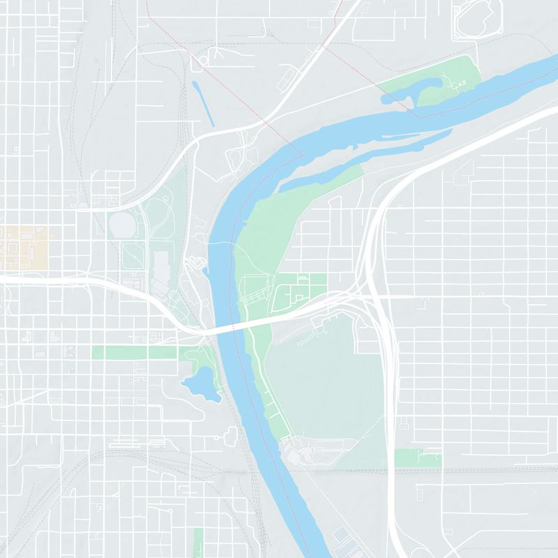 Tom Hanafan River's Edge Park, 4250 River's Edge Parkway, Council Bluffs, 51501, IA, United States map image