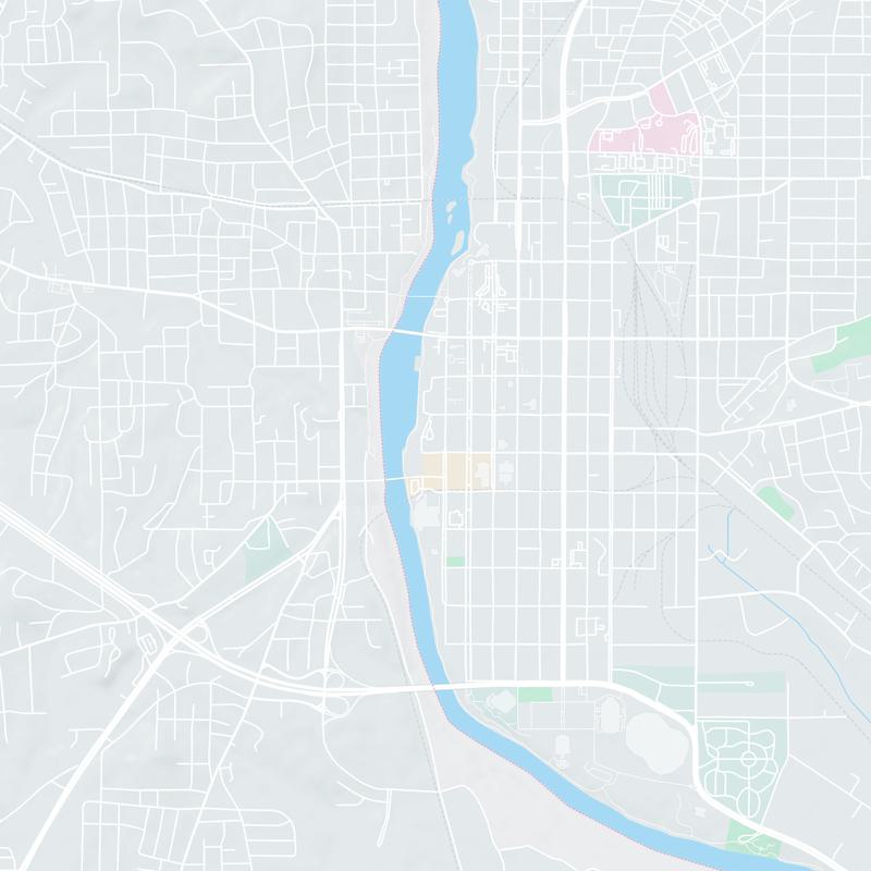 1000 Bay Ave (Woodruff Riverfront Park & 10th St), Columbus, 31901, GA, United States map image