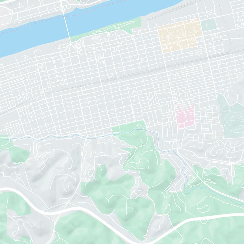 910 13th Avenue, Ritter Park, Huntington, 25701, WV, United States map image