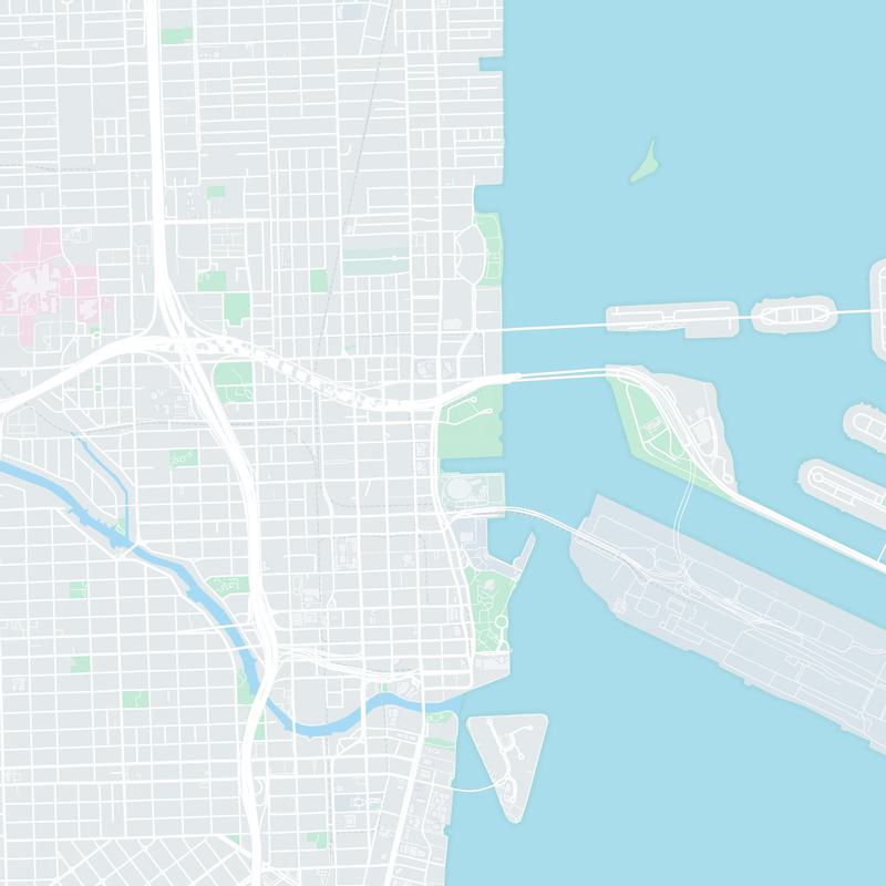 1075 Biscayne Blvd, Miami, 33132, FL, United States map image