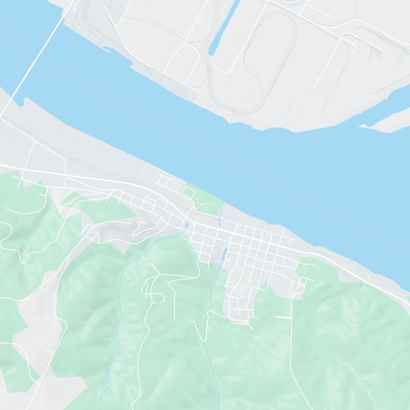 Rainier City Park, W A St, Rainier, Oregon, USA map image