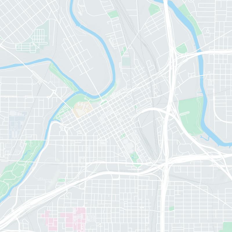 Fort Worth, Texas map image