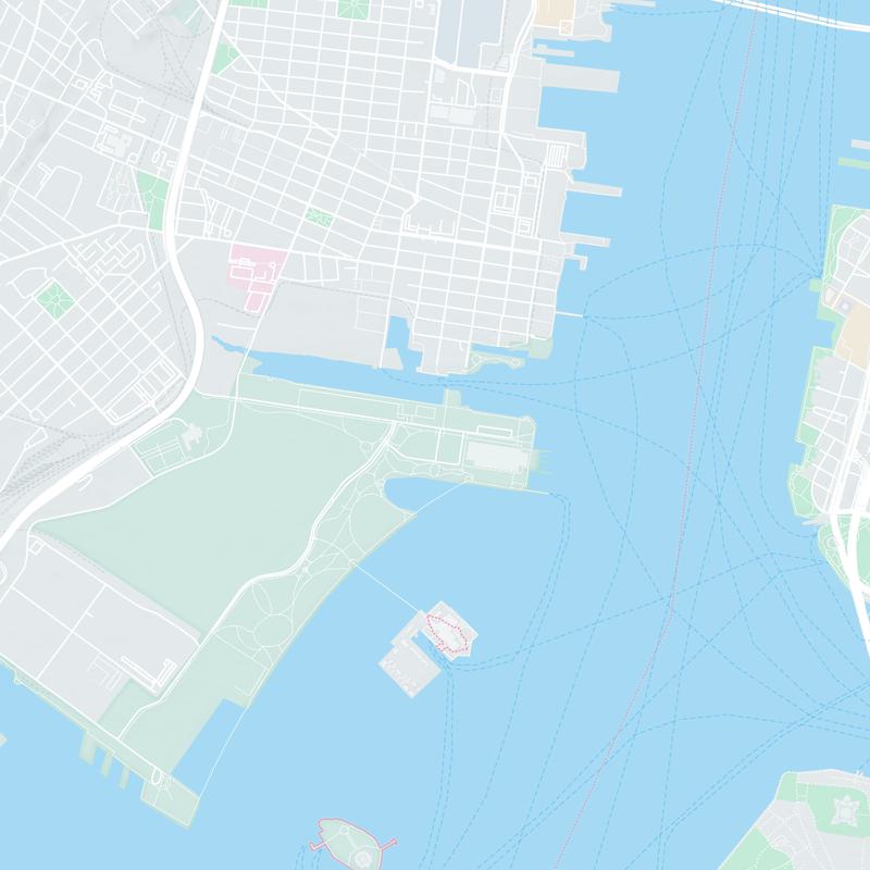 Statue of Liberty Parking Lot #8: Liberty State Park, Jersey City, 07305, NJ, United States map image