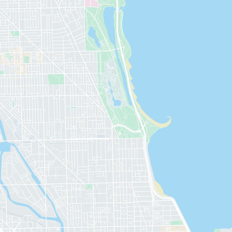 1701 N Stockton Dr, Monumento a Benjamin Franklin, Chicago, 60614, IL, United States map image