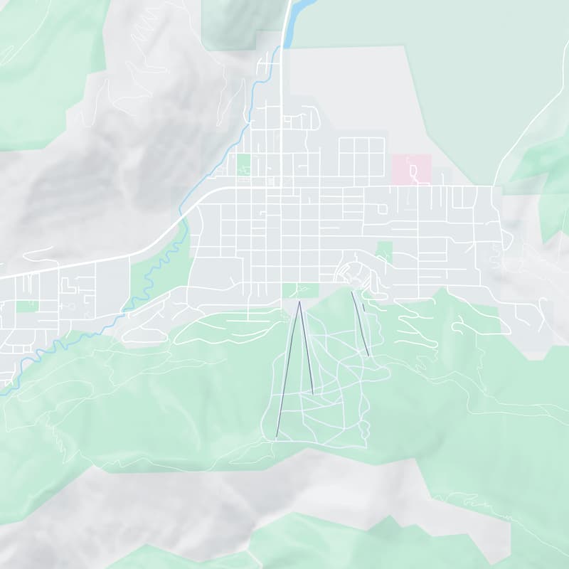 10 East Snow King Avenue, Phil Baux Park, Jackson, 83001, WY, United States map image