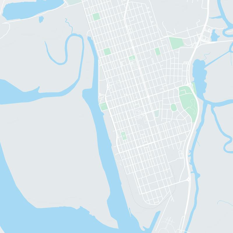 1325 Newcastle, Brunswick, 31520, GA, United States map image