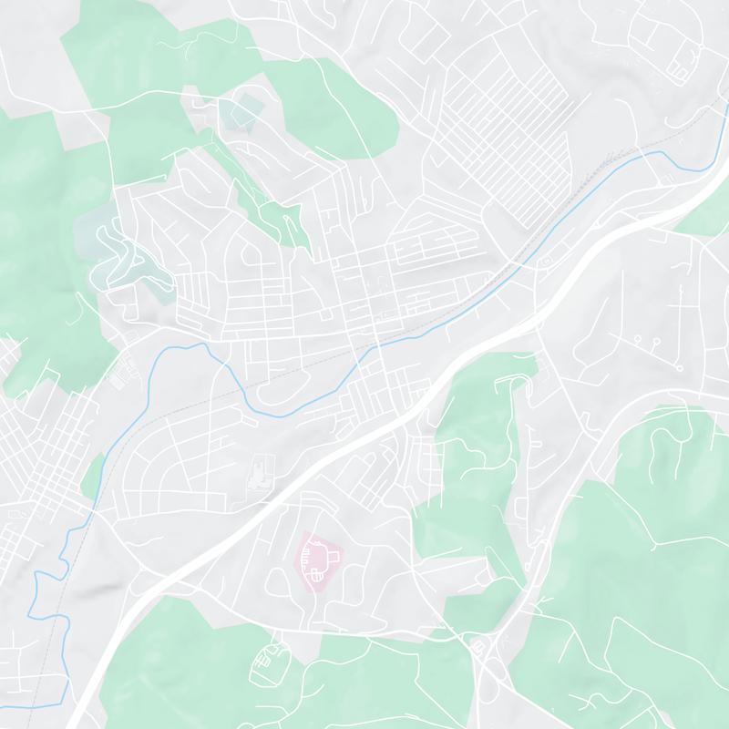 1 N Jefferson Ave., Canonsburg, 15317, PA, United States map image