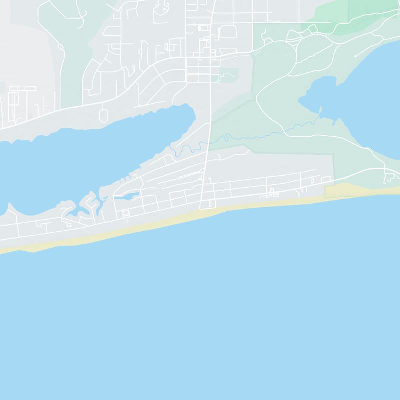 Gulf Shores Main Public Beach - Gulf Place, 101 Gulf Shores Pkwy, Gulf Shores, 36542, AL, United States map image