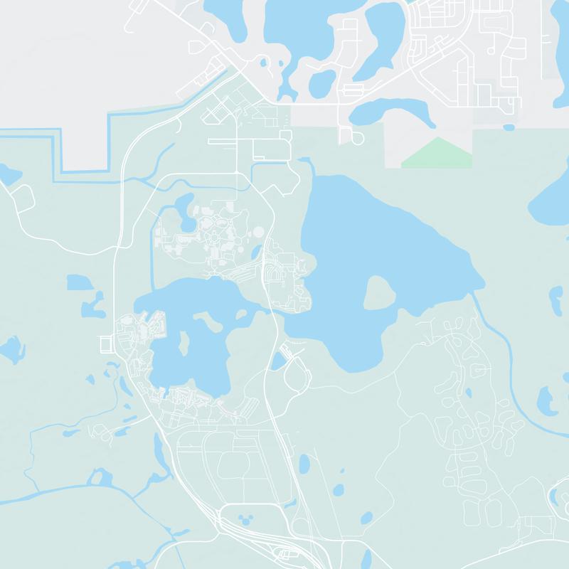 walt disney world map image