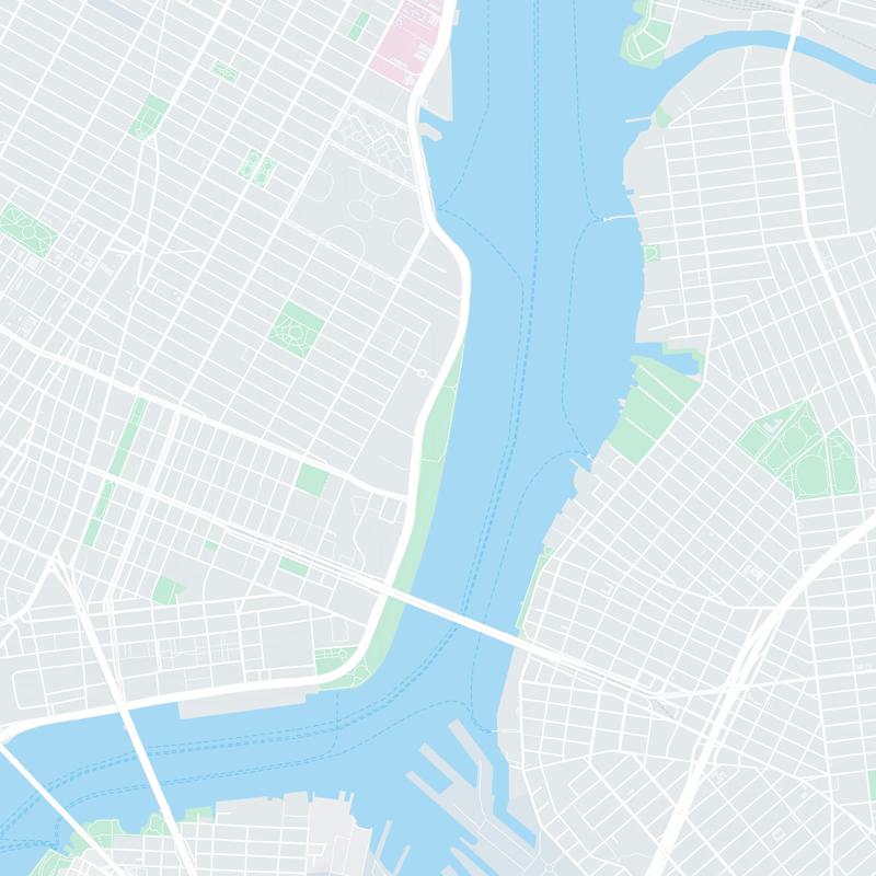 East River Track, 1234 E 6th St, New York, 10009, NY, United States map image