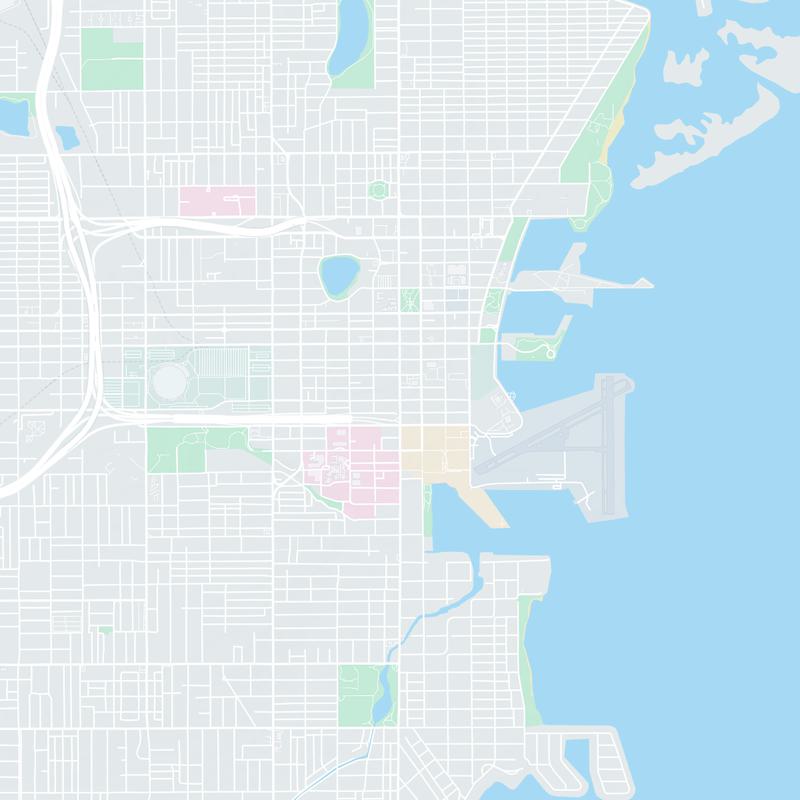 St. Petersburg, Florida map image
