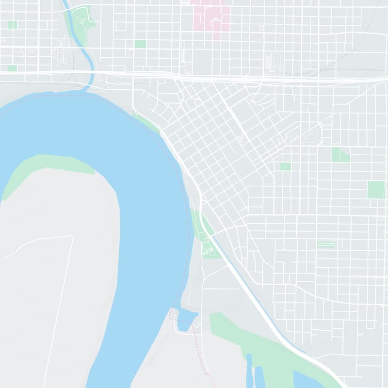 411 SE Riverside Dr, Evansville, 47713, IN, United States map image