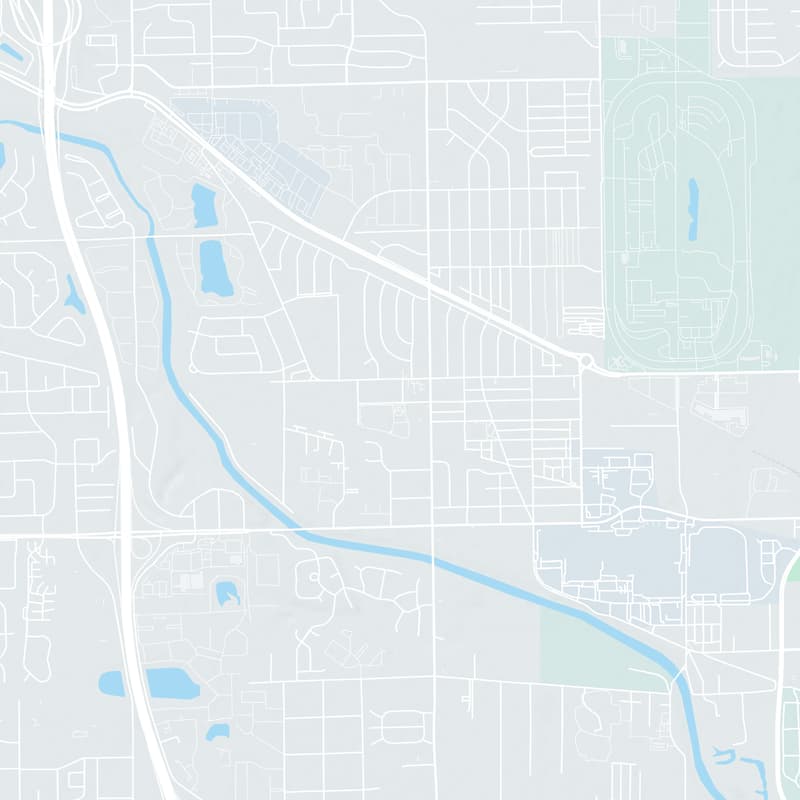 5400 W 15th St, Speedway Park, Speedway, 46224, IN, United States map image