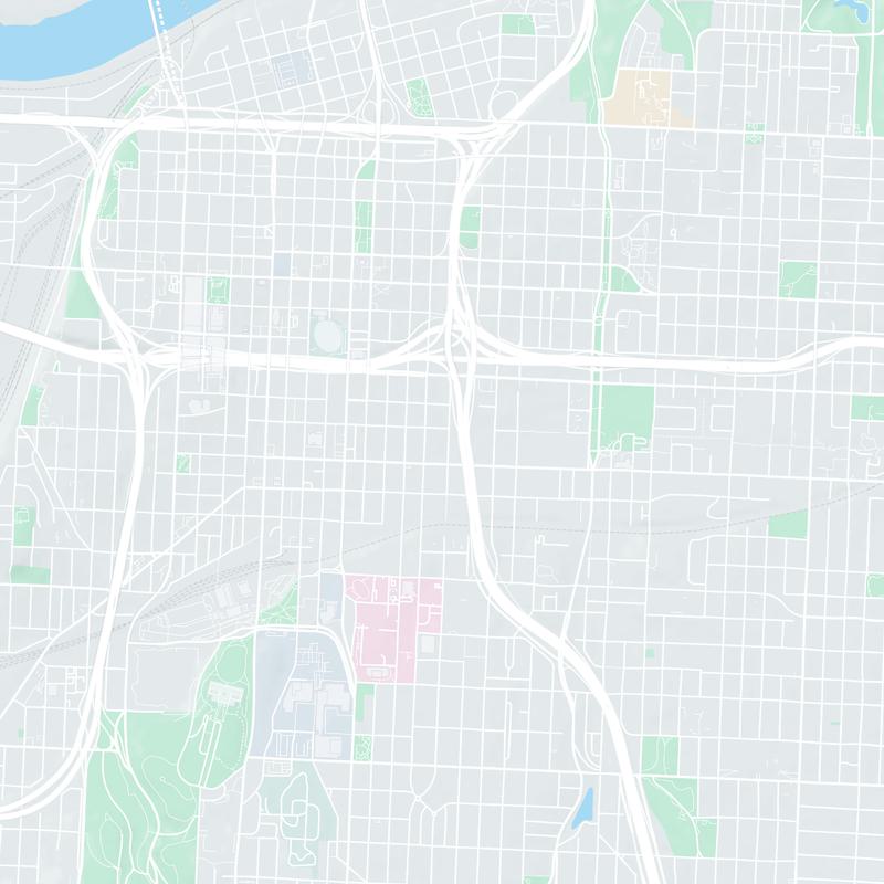 1708 Campbell St, Kansas City, 64108, MO, United States map image