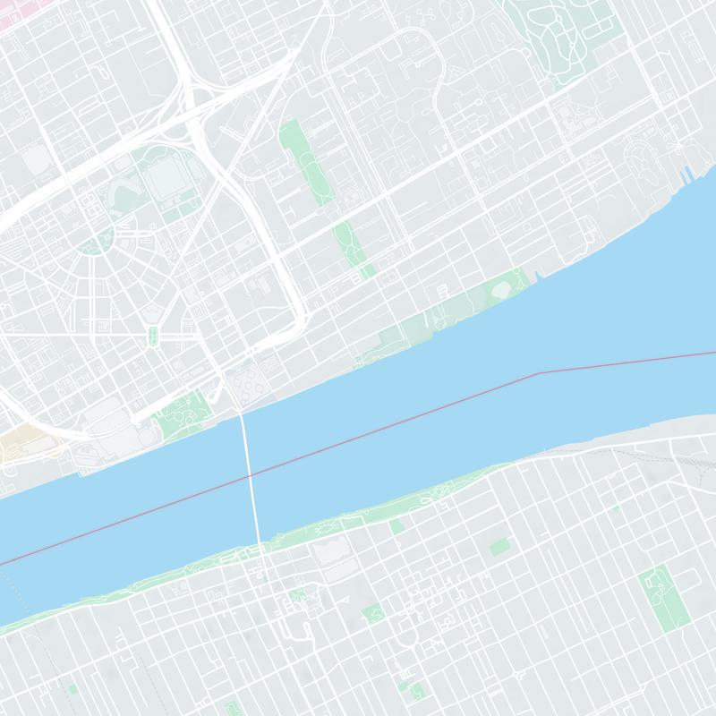 1340 Atwater, Detroit, 48243, MI, United States map image