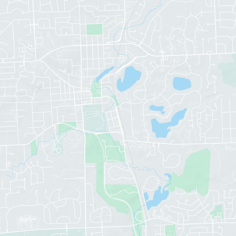 Northville Michigan, Northville, 48167, MI, United States map image