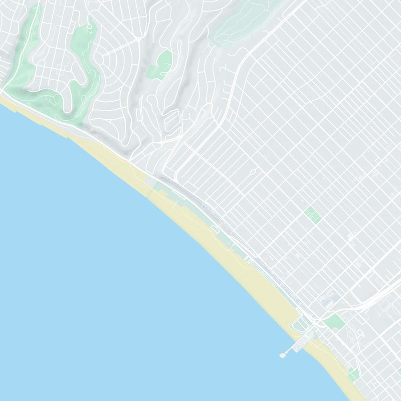 Palisades Park (Course Map will be emailed), Ocean Ave. between Colorado Ave. and Adelaide Drive, Los Angeles, 90272, CA, United States map image