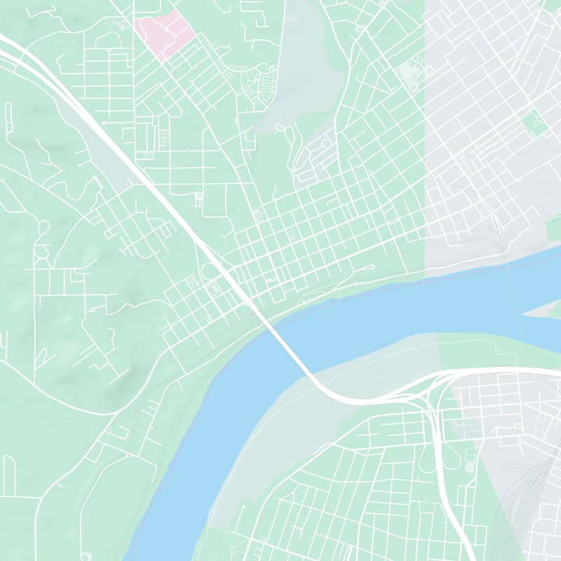 101-599 Ohio Riv Greenway, New Albany, 47150, IN, United States map image