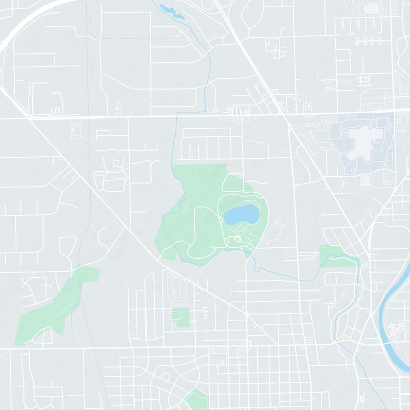 Franke Park Mountain Bike Trails, 3411 Sherman Blvd, Fort Wayne, 46808, IN, United States map image