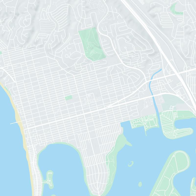 1892 Garnet Ave, San Diego, 92109, CA, United States map image