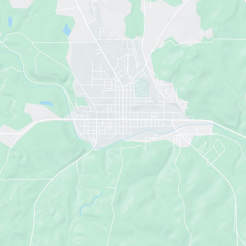 P.L. & W. Railroad Station Trailhead on S. Market Street, Lisbon, 44432, OH, United States map image